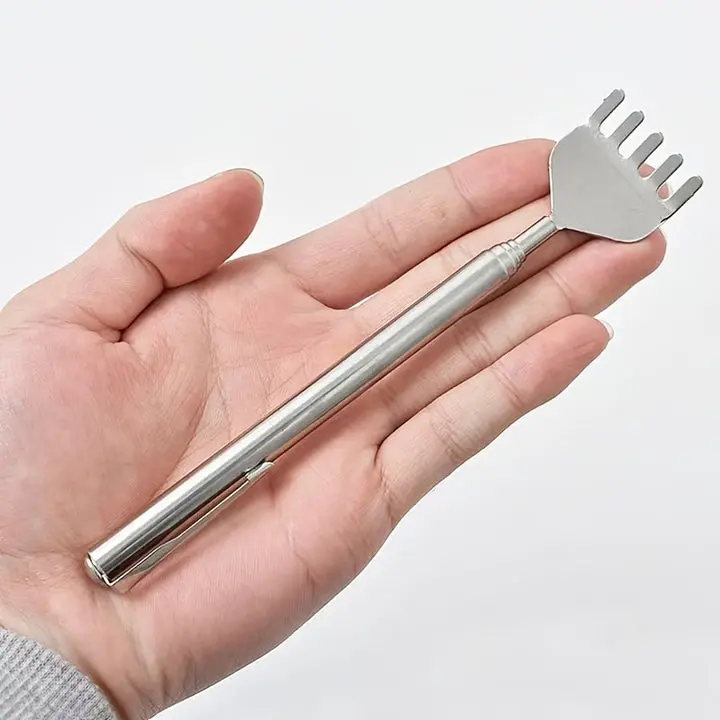 Stainless Steel Back Scratcher, Extendable
