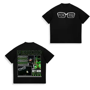 Ferxxo Logo Minimal Shirt Feid Latin Trap Music Tee Gift for Fans Casual Streetwear Everyday Outfit Shirt For Men Women