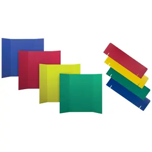 Flipside  36 x 48 in. Project Board with Header, Assorted Color - Pack of 24