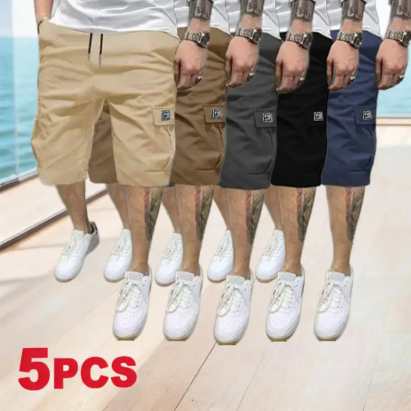 Khaki + Brown + Gray + Black + Blue