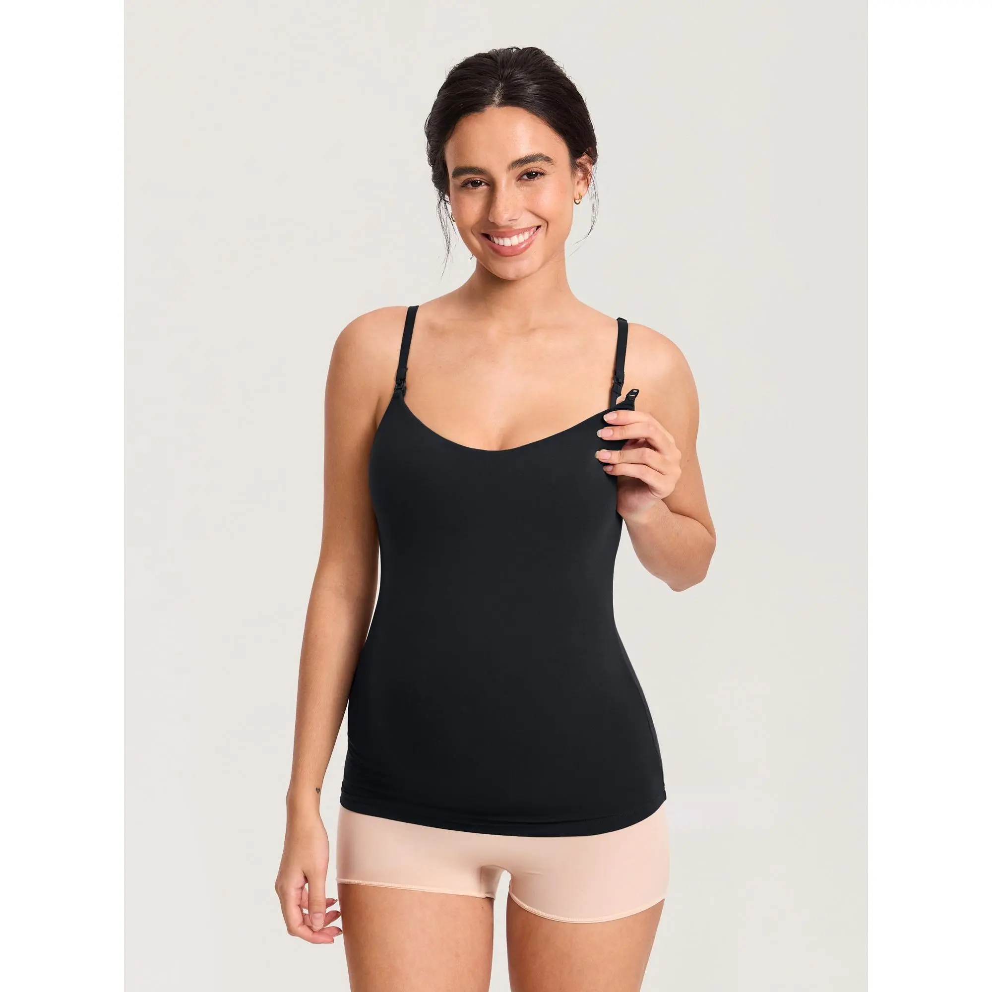 Airsofta Fixed Cup Nursing Cami Tank