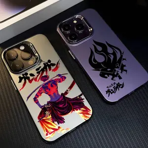 Anime G-Gurren Lagann Phone Case For iPhone 17 16 15 14 13 12 11 Pro Max Air multicolor Matte Laser Metallic Aurora Funda