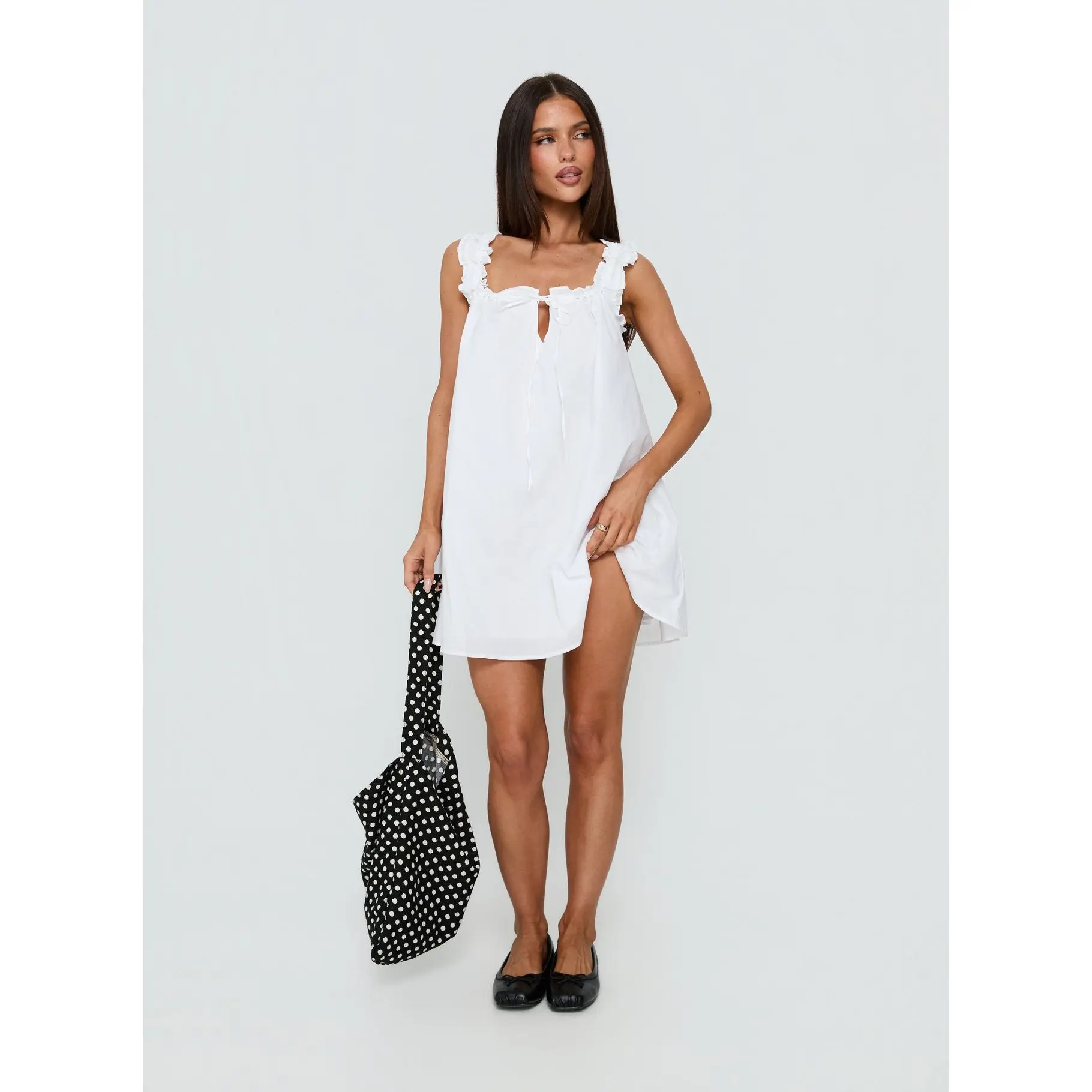 ruched sleeve mini dress Peach Mesh Short Sleeve Drawstring Ruched Dress Small