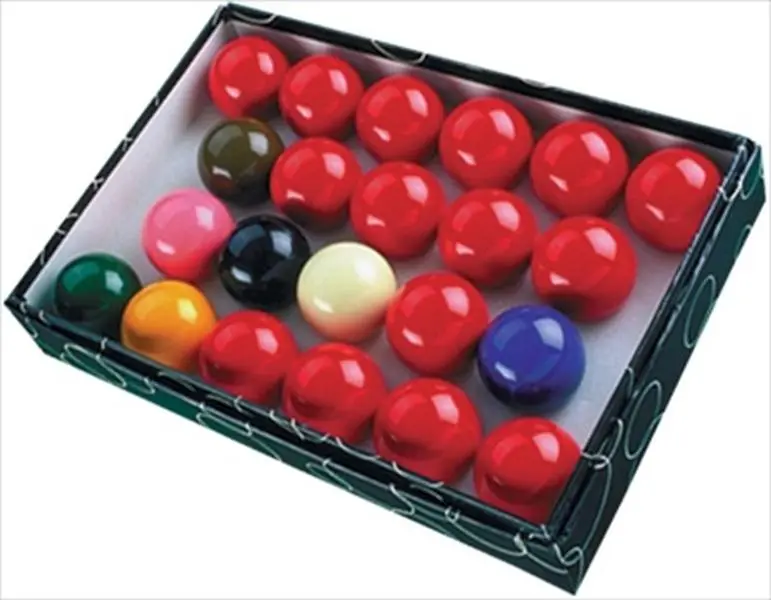 212 MAIN Action Professional Snooker Billiards Set - 2 1/8 in Diameter, for Sports & Outdoor Ball Sports Activities, Action Balls, 2 1/8 Inches In Diameter, Sports & Outdoor Activities
