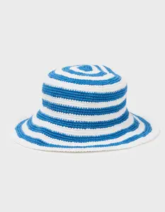 BILLABONG Beach Babe Womens Bucket Hat, Blue Combo