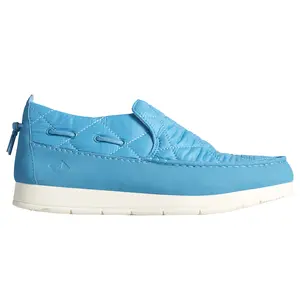 Sperry Mens Sperry Moc-Sider Quilted Nylon Casual Shoes - Blue