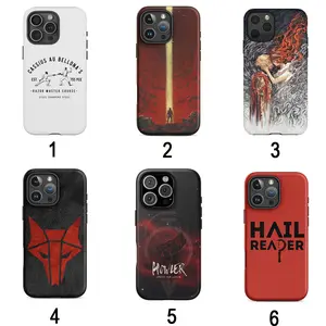 Red Rising Darrow Howler Bookish Phone Case for iPhone For Samsung, Phone Accessories, Red Rising Trilogy Phone Case, Fashion Case, Perfect Gift for Her Him, Phone Case for iPhone, Creative Dual Layer Case