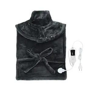 Heating Pad for Back Period Shoulder Abdomen and Waist Pain Relief 8 Heat Levels 4 Timer Settings Moist or Dry Heat Option Machine Washable Ideal Holiday Gift