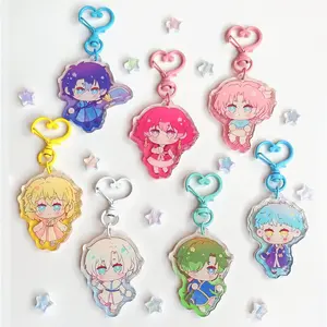 Akatsuki no Yona Acrylic Keychains, Cute Anime Keychains, Akatsuki no Yona, Kawaii Acrylic Keychain Charms, Anime Lovers, Kawaii Keyring Accessories
