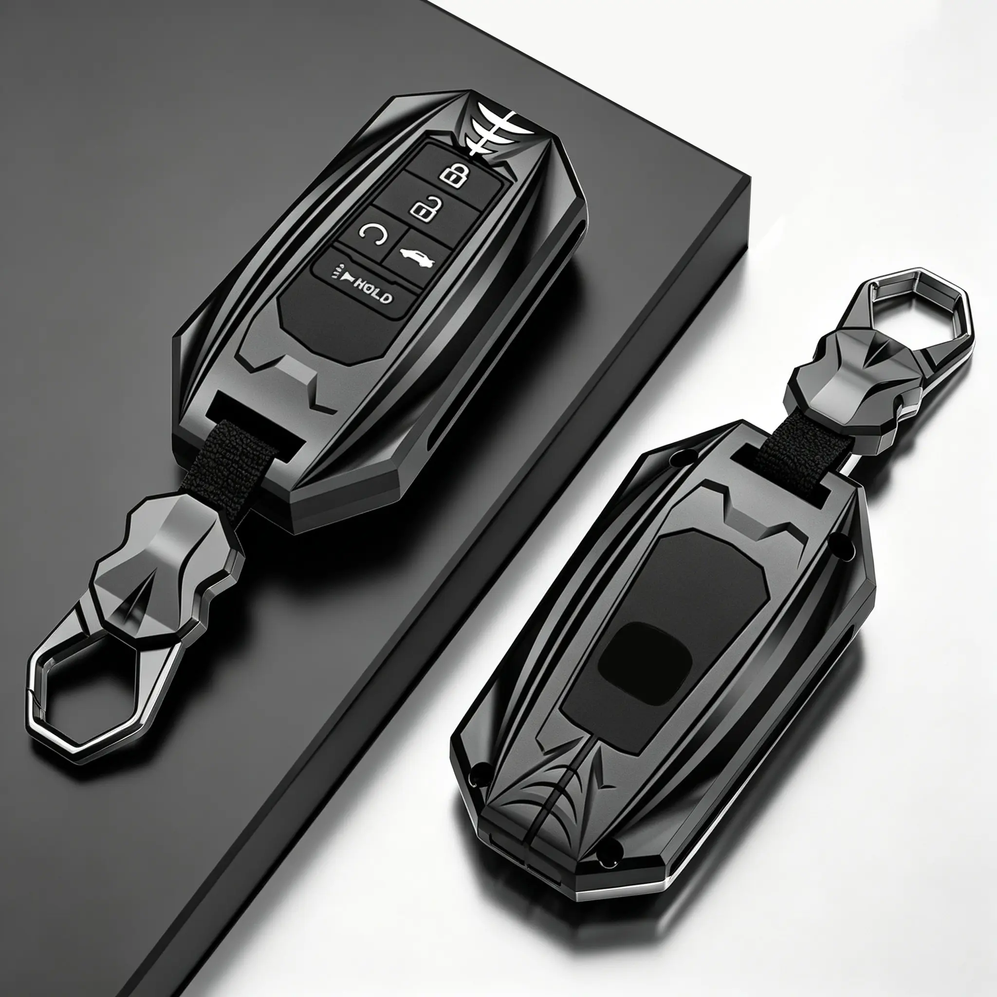 Fit for Honda Key Fob Cover Compaitble with Accord Civic CR-V CRV Pilot Passport Insight EX EX-L Touring