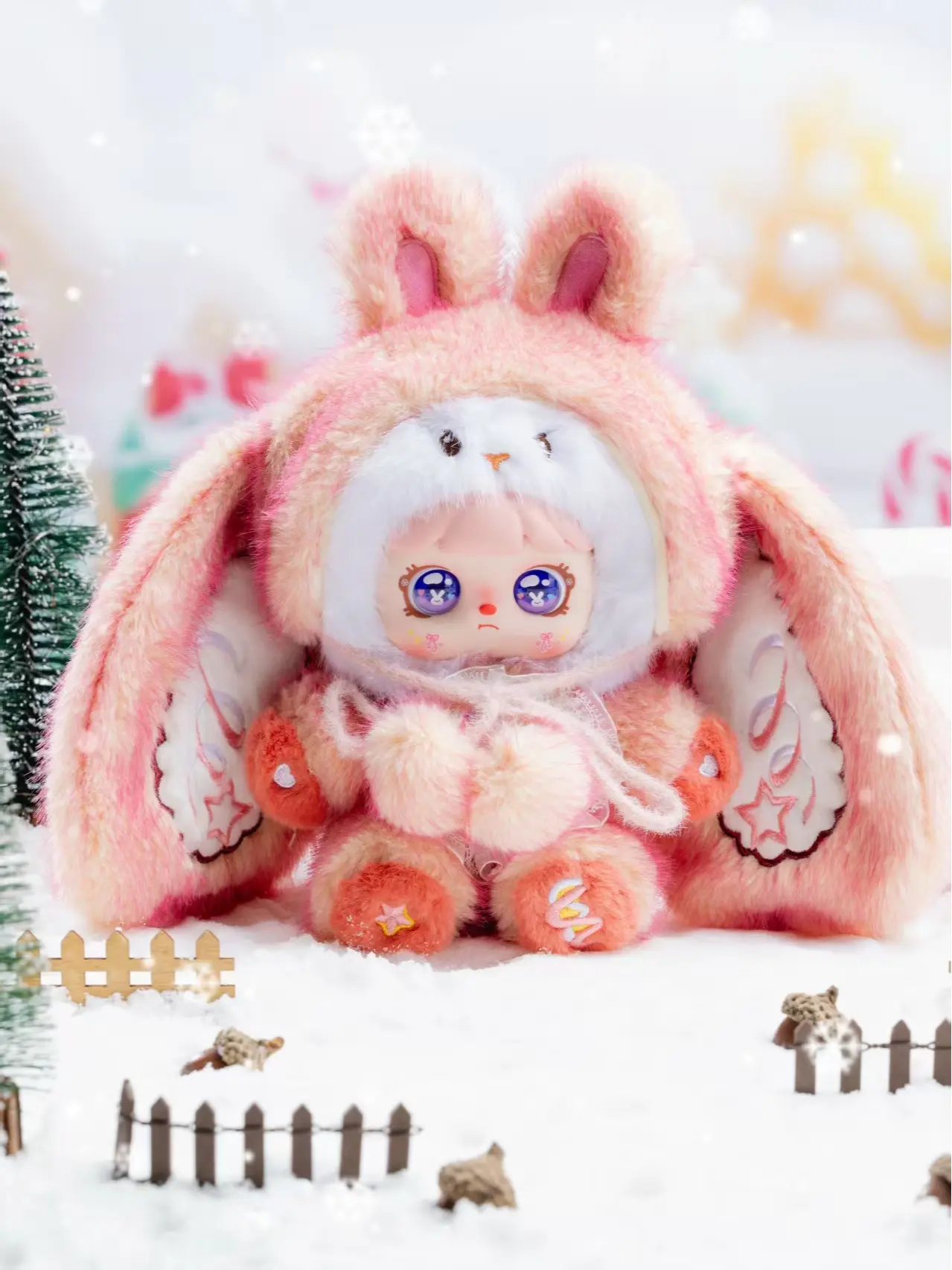MOCICI 200％ Sugar Heart Rabbit Warm Whisper Series Plush Blind