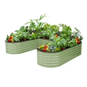 17" Tall U Shaped Planter Box Large Size VEGEGA