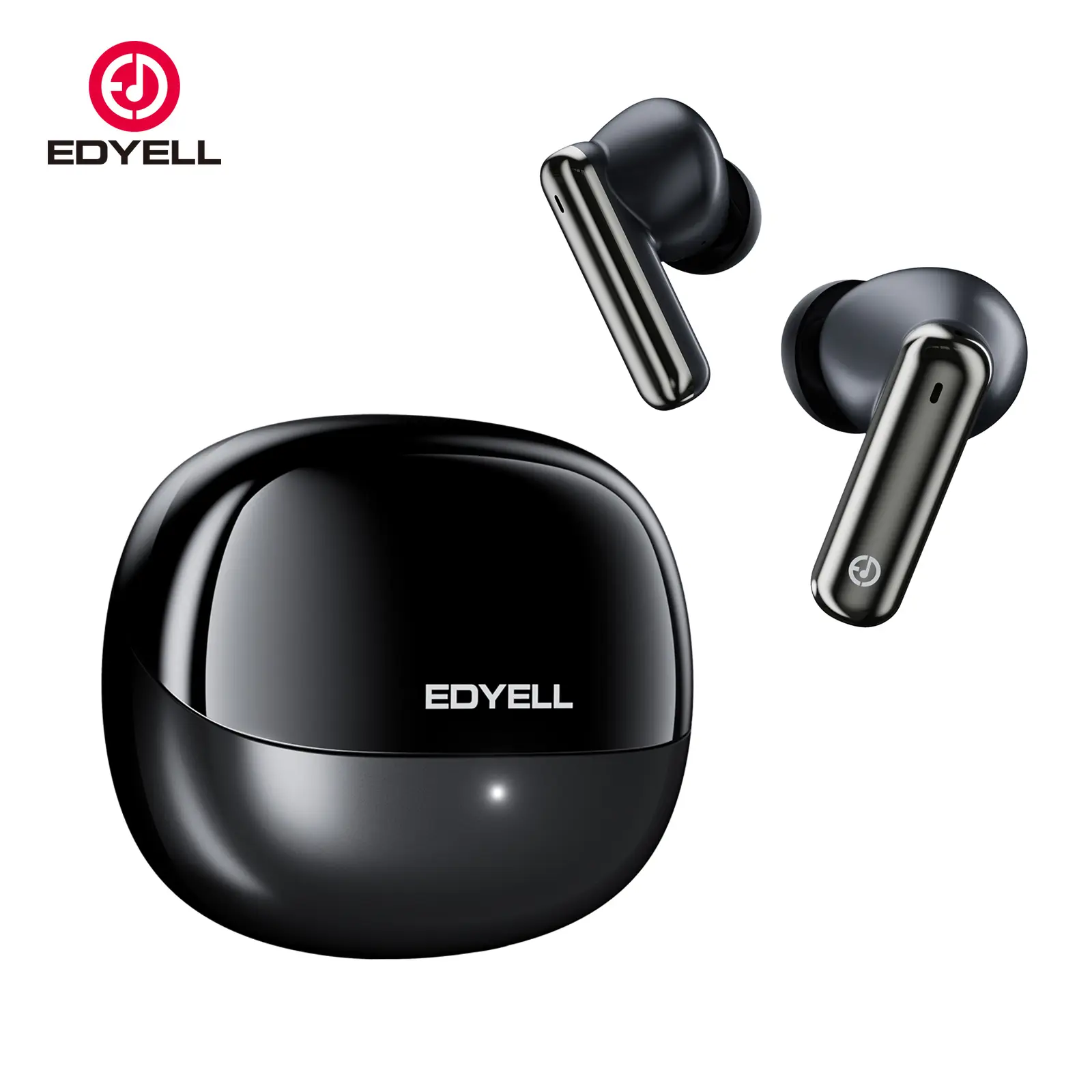 EDYELL A1 In-Ear Noise Cancelling Gaming Earbuds - Bluetooth 5.3 Water Resistant Computer Headset with ANC, 13mm Drivers, ENC, IPX5, Touch Control, Fastcharging Case for Music, Calls