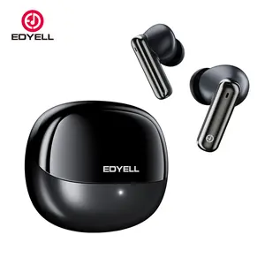 EDYELL A1 Gaming Earbuds with ANC, Bluetooth 5.3 & 13mm Drivers | ENC Noise Reduction, IPX5 Waterproof, Touch Control | Fast Charging Case for Music & Calls