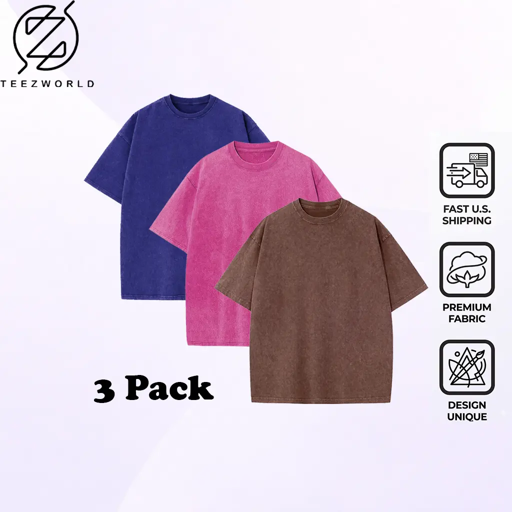 Pack 3 (Brown + Rose Red + Blue)