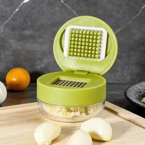 Kitchen Mini Garlic Press, Home Use Manual Ginger Onion Garlic Masher, Compact Kitchen Tool for Easy Food Prep, Perfect for Daily Cooking