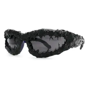 Avant-garde Sunglasses for Hot Girls Y2K Trendy Glasses Top-tier Styling and Gel-coated Polarized Lenses Wireless Series