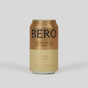 BERO Noon Wheat Seltzer - Light & Refreshing Non-Alcoholic Beverage with Crisp Body & Orange-Lime Twist - Healthy Lemon Lime Soda