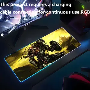 D-Dark Souls Game  Mouse Pad RGB Rubber Antislip Keyboard Pad 40x90cm  Mousepad Gaming Accessories XXL Office Computer Mat