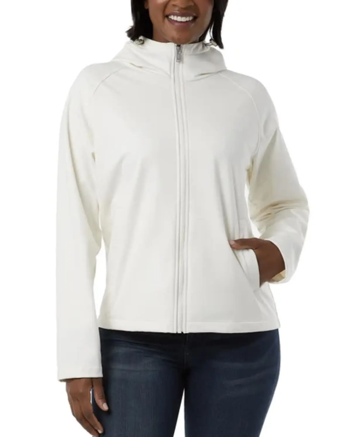 32 Degrees Heat Women's Fleeced Line Hooded Full Zip Softshell Jacket