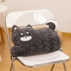 Husky Shiba Cat Pillow Cushion, Home Decor Accent Pillow, Sofa Bed Lumbar Support, Ideal Gift Choice, Cozy Medium Feel