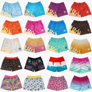 Baseball Lifestyle 101 | Flame Youth Mesh Shorts – 5" Premium Athletic Shorts for Youth & Adults | Lightweight Breathable Summer Sports Shorts | Baseball Training, Gym & Everyday Activewear