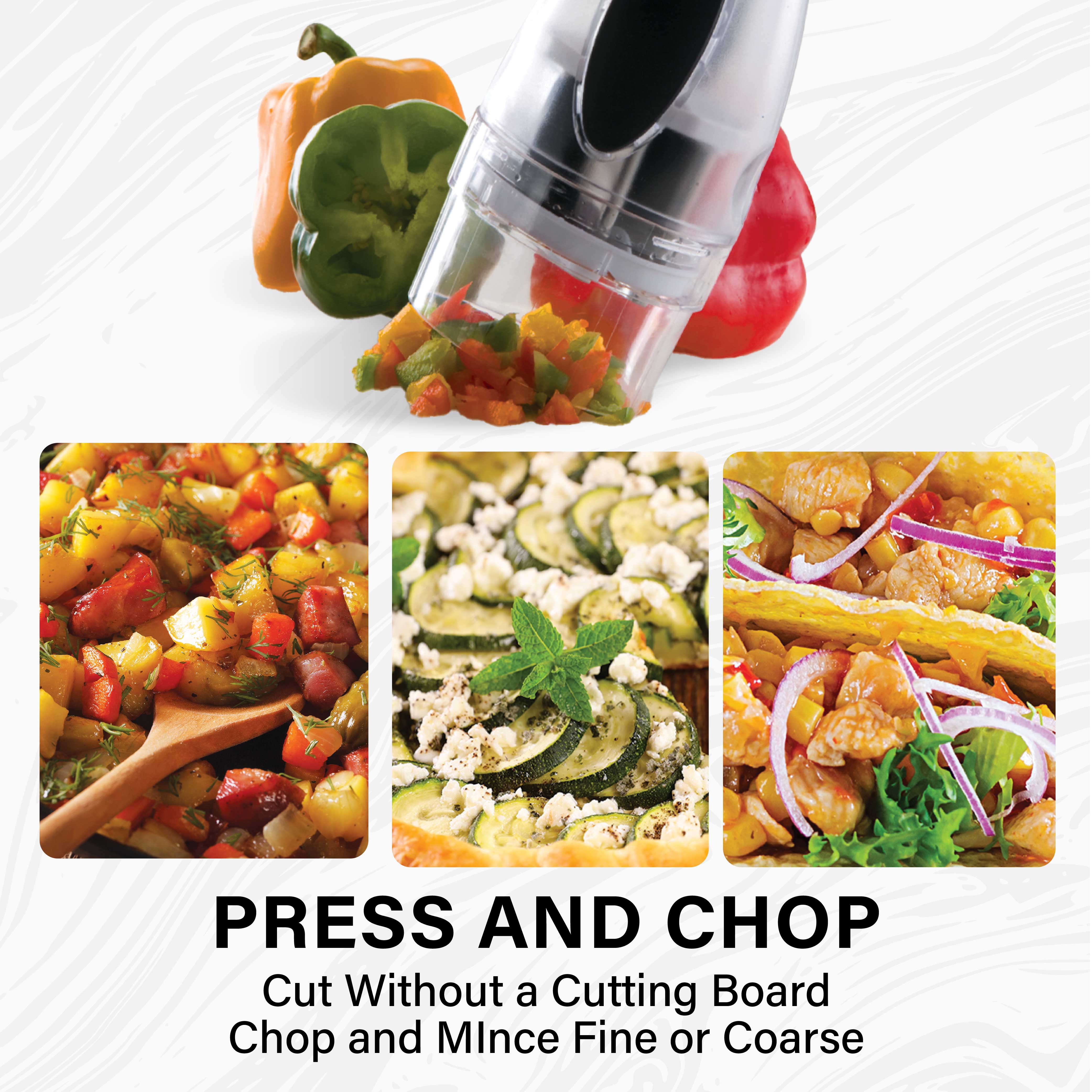 Granitestone Multi Chopper Express - Signature Series Stainless Steel Multi-Directional Blade