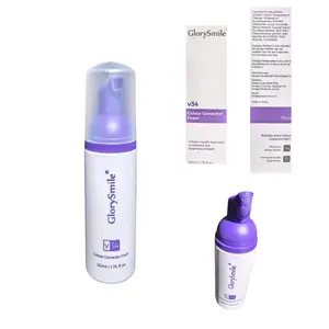 Purple Teeth Whitening Foam Color Correction Toothpaste, Remove Yellow Stains, Whitening Kit for Sensitive Teeth