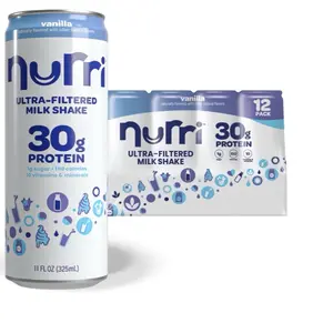 Nurri Protein Vanilla Milk Shake 30g 11 fl.oz., 12 pk