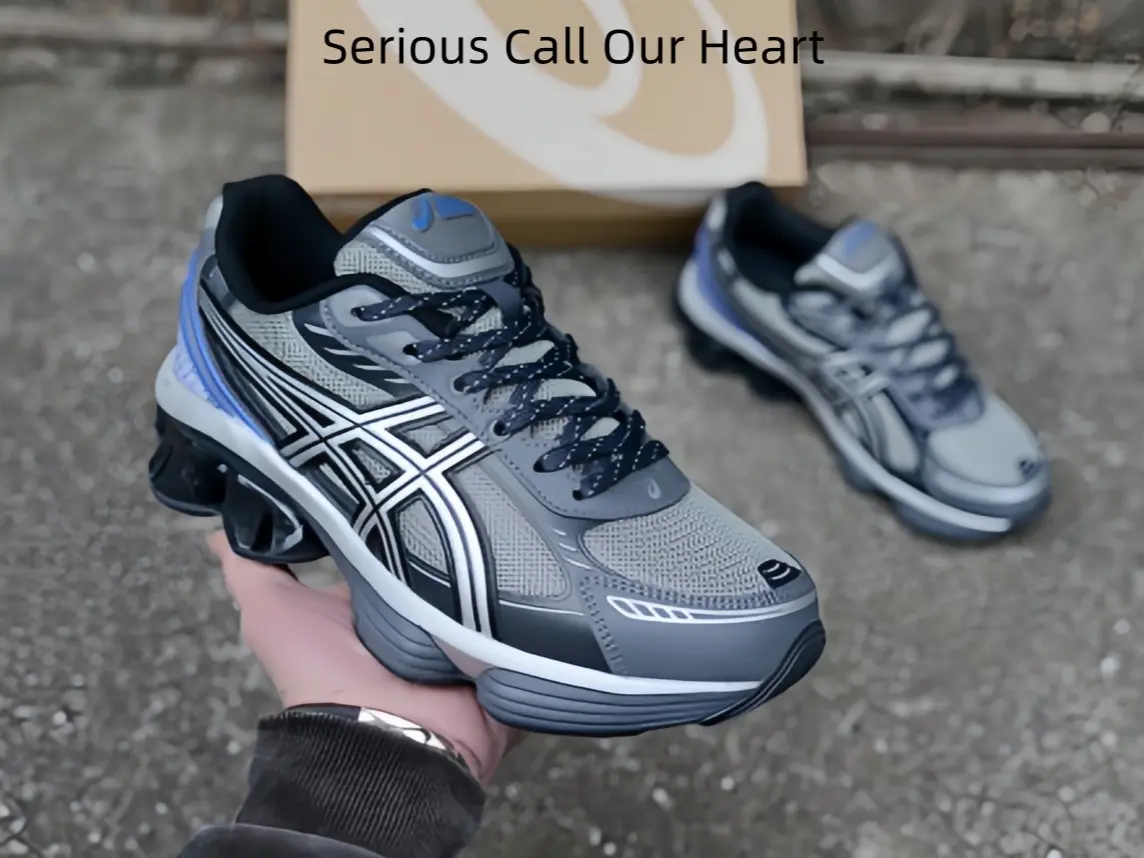 Muted Slate Grey With Silver Blue Accents Lace Up Sneakers, Dynamic Curved Contour, Balanced Arch Support For Streetwear Lovers