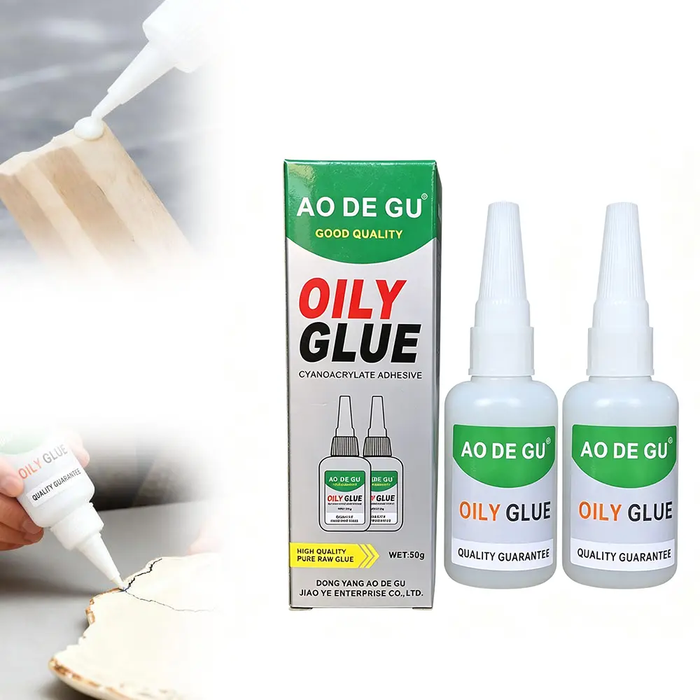 4PCS Fast-Setting CA Glue - Universal Quick Dry Adhesive, Multi Purpose Solution for Projects and Repairs, Glue and Seal Tool rubber