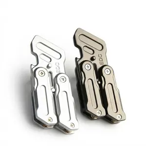 Stress Relief Metal Knife Shape Edc Bottle Opener, Fidget Spinner Pusher, Immersive Relaxing Tool, Perfect for Anxiety Reduction