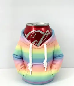 Hoodie Sweatshirt 3D Printed Soda Can Holder, Hoodie Pencil Holder For Desktop