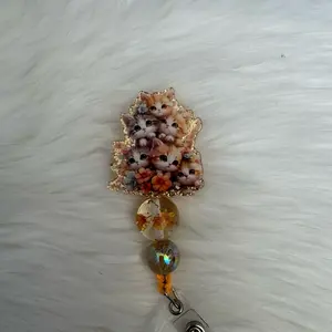 Kittens badge reel