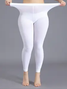 Women's Fashion Sexy 100D High Stretch Fitted Colorful Casual Nine-Point Leggings Underwear, Soft & Comfortable for Home Leisure & Office Work