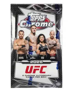 2026 Topps Chrome UFC Hobby Box