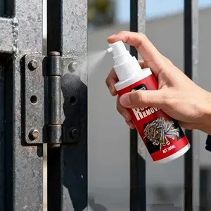 Efficient Screw & Hardware Rust Remover Cleaner, Quick Restoration of Shiny Surface, Universal Metal Rust Remover Spray, Strong Rust Dissolver