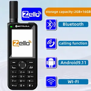 2G4G Zello Android system equipped with a 2.4-inch display screen supporting Wi Fi Bluetooth and call function. Portable handheld walkie talkie covering 8000 kilometers worldwide, suitable for fleet scheduling, outdoor camping and other multiple scenarios