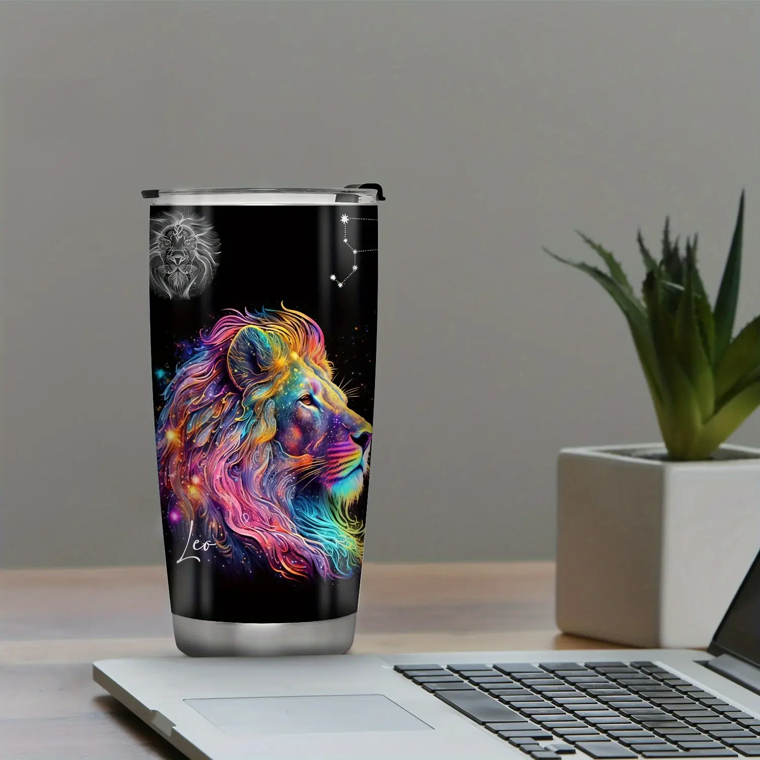 The Ultimate Gift for Every Occasion! 20oz Constellation Insulated Cup |   Personalized by Star Sign (Leo, Virgo & More) |   Perfect for Christmas, Valentine's, Mother's Day |   Leakproof & Dishwasher Safe
