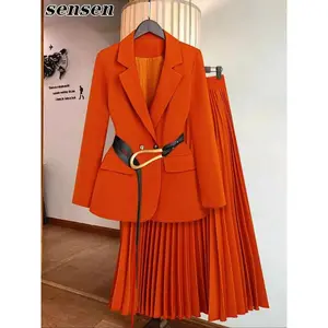 Women's Business Suit Set, Professional Office Wear, Classic Design, Comfortable Fabric, Perfect for Work & Formal Events