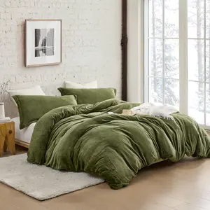 Thicker Than Thick - Coma Inducer Oversized Comforter with Cover - Winter Moss