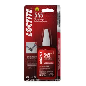 Loctite 545 Automotive Pneumatic/Hydraulic Pipe Thread Sealant Purple - High Lubricity, High Pressure, Solvent Resistance - 36 ml, 1 Pack