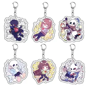 Undertale Frisk Sans Toriel Papyrus Undyne Acrylic Keychain