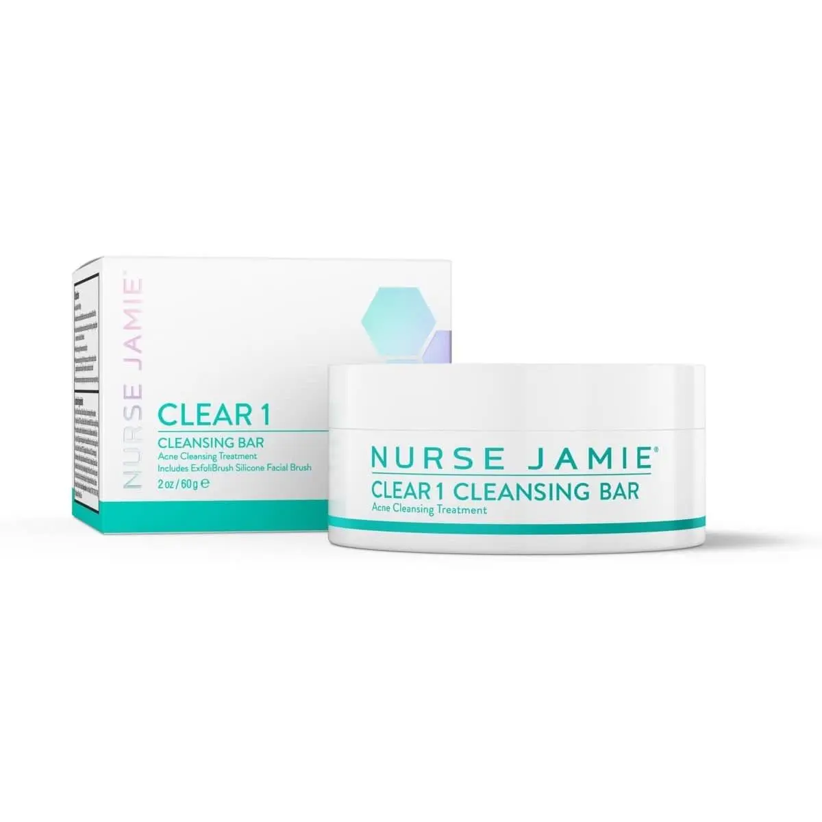 Clear 1 Acne Cleansing Bar in a Jar