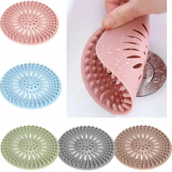 Hair Trap Shower Bath Plug Hole Waste Catcher Stopper Drain Sink Strainer Filter Hair Trap Shower Bath Plug Hole Waste Catcher Stopper Drain Sink Strainer Filter