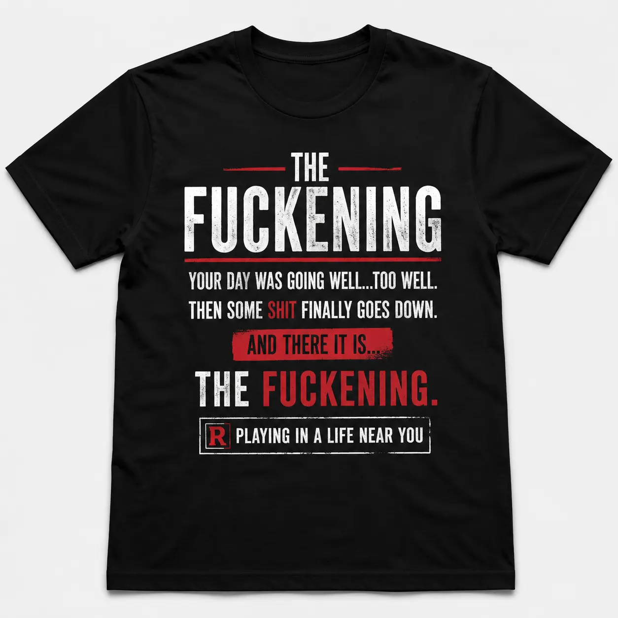 Funny Womens T-Shirt, The Fuckening, Cussing Shirt