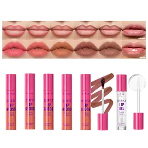 Tear Off Lip Stain Tinted Lip Balm Waterproof Sweatproof Long Lasting Matte Finish Smudge Proof Transfer Proof With Glossy Lip Oil