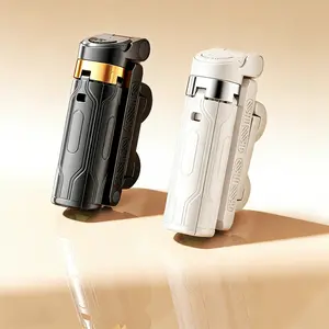 Mini Bluetooth selfie stick phone stand, floor standing telescopic pole