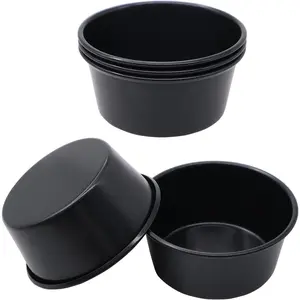 5 Pack Muffin Pans Carbon Steel Popover Pans Nonstick Pudding Molds Individual Muffin Cupcake Pan for Baking