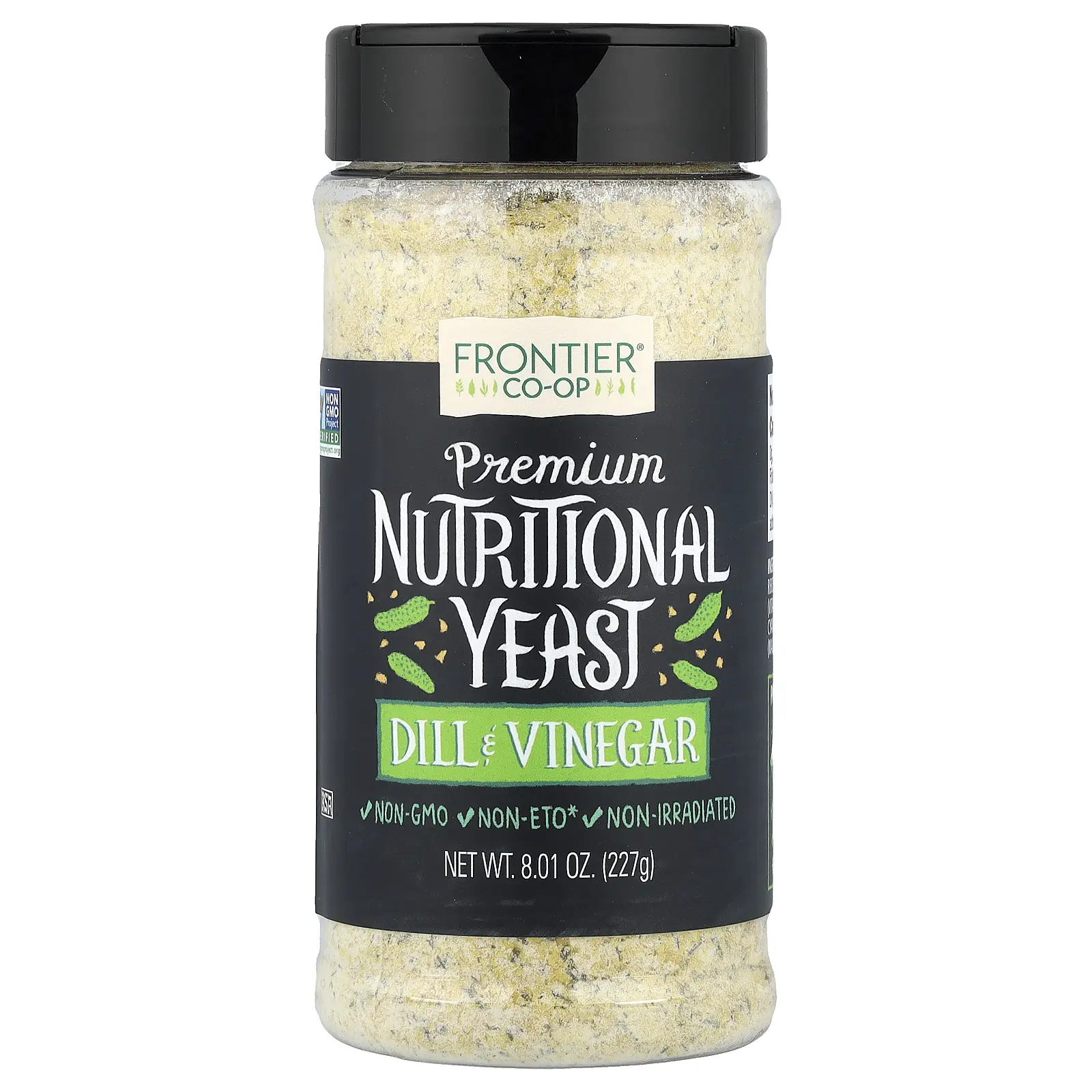 Frontier Co-op Premium Nutritional Yeast, Dill & Vinegar, 8.01 oz (227 g)